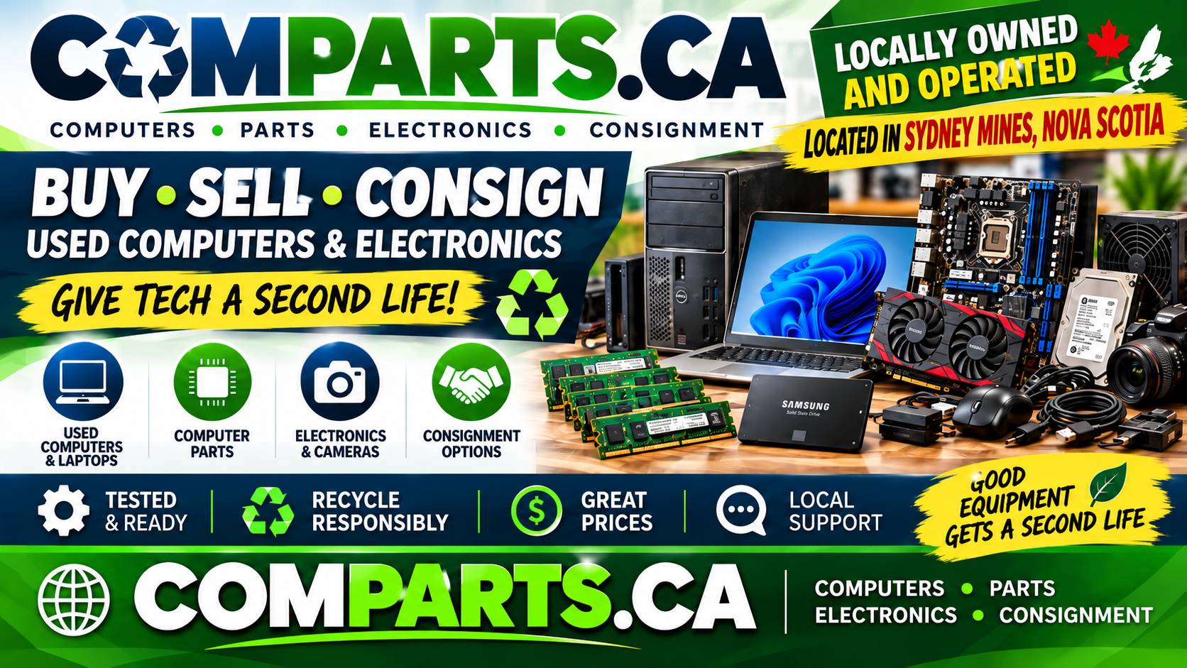 ComParts.ca — Buy Sell Consign